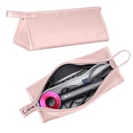 Kyrio Waterproof Hair Dryer Storage Bag Compatible with Dyson Supersonic Dryer Travel Portable Storage Bag Organizer Portable Dustproof Storage Bag Travel Case (Pink)