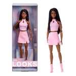 [DISPO A CONFIRMER] Barbie Looks Model #21 Tall, Braids, Pink Skirt Outfit