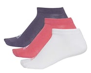 Adidas Men Per no-sh T 3pp Socks - Real Pink S18/White/Trace Purple S18, Size 3538