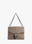 Pre-loved GUCCI Medium GG Supreme Dionysus Shoulder Bag, Brown