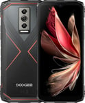 Blade10 Pro Smartphone Incassable 2024,Android 14,Ultra-Thin 11Mm,5150Mah,Ecran 6.56"" Hd+,16+256Go,50Mp Camera,Octa Core,Triple Slot 4G Telephone Portable Debloque,Face Id,Nfc,Rouge