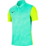 Nike Trophy IV Jersey SS Maillot Homme, Hyper Turq/Volt/(Black), FR (Taille Fabricant : XL)