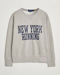 Polo Ralph Lauren NYC Running Fleece Sweatshirt Dark Sport Heather