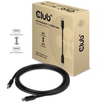 CLUB3D Mini DisplayPort 1.4 Cable HBR3 8K60Hz Male / Male 2 mtr. / 6.56 Ft.