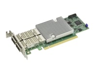 Supermicro Aoc-S100g-B2c, Playstation Network, Qsfp28, Lavprofil, Pcie 4.0, 100 Gbit/S, 19,51 W