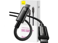 Kabel USB-C do USB-C Baseus Tungsten Guld 240W 1m (czarny)