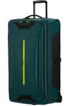 Samsonite ECODIVER stor duffelbag med hjul 79 cm Dark Teal/Lime