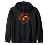 Uncharted Territory Awaits For Men Women Hiker Nature Love Zip Hoodie