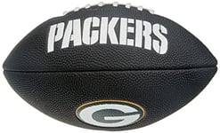 Wilson, Ballon de Football américain, Mini NFL Team Soft Touch, Green Bay Packers, Pour les joueurs amateurs, Noir, WTF1533BLXBGB