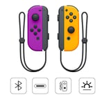 Joy-con för PC N-switch Trådlös Gamepad Ns Vibrations Spelkontroll Portabelt Rörelsesensorstöd Bluetooth