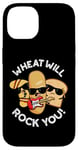 Coque pour iPhone 14 Wheat Will Rock You Funny Food Jeu de mots