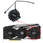 CF-12915S CF-12910S 85MM RTX3080 GPU refroidisseur pour INNO3D RTX 3070 3070Ti 3080 3080Ti 3090 ICHILL tage OC carte graphique ventilateur de refroidissement - Type 1pcs