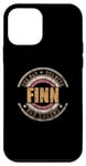 iPhone 12 mini Mens Finn The Man The Myth The Legend First Name Finn Case