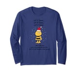 Maya the Bee Willi Let It Snow Christmas Cold Long Sleeve T-Shirt