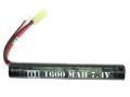 101INC LiPo 7.4V 1600mAh 20C Stick