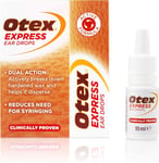 Otex Express Ear Drops 10ml | Ear Cleaner | Effective Ear Wax Removal Drops UK