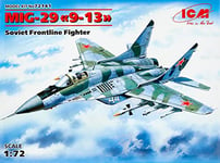 ICM ICM72141 72141 Mig-29, Mikoyan 1:72-Mikoyan-29 9-13" Soviet Frontline Fighter, Various