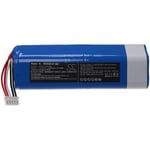 vhbw Batterie compatible avec Ecovacs Deebot Ozmo T8 Aivi DBX11-11 aspirateur, robot électroménager (5200mAh, 14,4V, Li-ion)