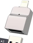 Adaptateur Lightning Usb 3.0 Lecteur De Cartes Micro Sd Câble Otg Tf Carte Lecteur Pour Apple Iphone Ipad Clé Mémoire Photo Appareil Mémoire Carte Clavier Téléphone Externe Jack Camera