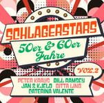 Diverse Artister, Bill Ramsey, Peter Kraus, Jan &amp; Kjeld, Caterina Valente, Margot Eskens  Schlagerstars der 50er &amp; 60er Vol. 2  CD