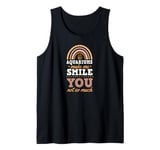 Aquariums Make Me Smile You Not So Much Bohemian Rainbow Tank Top