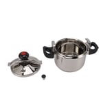 HG Household Stainless Steel Pressure Cooker Canner Explosion Proof Double YS