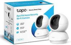 Tapo Pan/Tilt Smart Security Camera, Baby Monitor, Indoor CCTV, 360°...