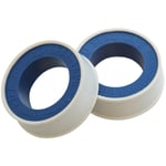 2Pc Threaded Sealing Tape Plastic Pipe Joints Plumbers Tubing Connections