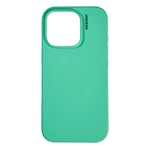 Nudient iPhone 16 Pro Base Silicone Deksel - Mint Green