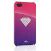 WHITE DIAMONDS White Diamonds Rainbow Pink deksel til iPhone 4 og 4s 1110RAI41