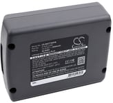 Batteri Li-ion Power Pack 6 för Wolf Garten, 18.0V, 2000 mAh