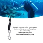 (Black)Diving Lanyard Underwater Camera Housing Carrying SLS