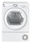 Hoover HLEC8LG Freestanding Condenser Tumble Dryer, Sensor Dry, 8 kg Load, White