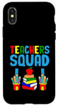 Coque pour iPhone X/XS Teacher's Squad Teacher Teacher Teacher