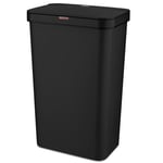 Rectangular Sensor Bin by Tower T838005BCS 50L Fingerprint Proof Coated – Black