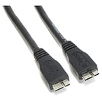 BeMatik - Cable USB 3.0 SuperSpeed (Micro USB-M Type A/B MicroUSB-M) 3m