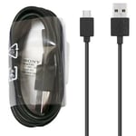 Genuine Sony Ec803 Micro Usb Data Cable For Xperia Z5 Premium Compact Z1 Z2 Z3+