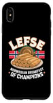 iPhone XS Max Lefse Norwegian Breakfast If Champions - Norway Food Case