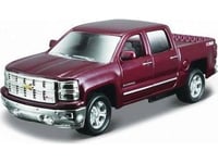 Maisto Mi 21001-26 Auto Power Racer Chevrolet Silver1500 Z71 2014 Bordo