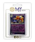 Cléopsytra 081/182 Holo ou Reverse (aléatoire) - Myboost X Écarlate et Violet 4 - Faille Paradoxe Coffret de 10 Cartes Pokémon Françaises