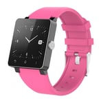 Sony SmartWatch 2 SW2 klockarmband TPE material - Rosenröd