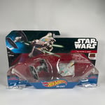 Hot Wheels Star Wars Starship TIE Fighter & Ghost Vehicle Toy & Display Stand