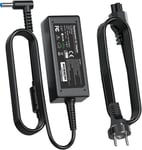 45W Chargeur Hp Ordinateur Portable,19.5V 2.31A Chargeur Pc Hp, Remplacement Chargeur Adaptateur Secteur Pour Hp Stream 11 13 14 Series;Split 13 Pavilion X360 M3 11 13 15;Elitebook Folio;Hp 719309-00