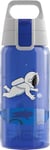 SIGG - Gourde pour enfant - Viva One Space - Convient pour les boissons gazeuses - Anti-fuite - Passe au lave-vaisselle - Sans BPA - Pour le sport et l'école - Bleu - 0,5 l