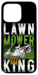 iPhone 15 Pro Max Lawn Mower Mowing Dad Father Landscaper Tractor Lawn Mower Case