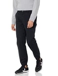 Amazon Essentials Pantalon Chino Esprit Jogging Coupe Droite Homme, Noir, M