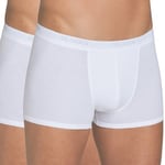 Sloggi Kalsonger 2P For Men Basic Short Vit bomull Large Herr