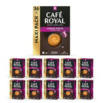 Café en Capsules Aluminium - Café Royal Pro | 10 x 36 - Compatibles avec les Machines à café Nespresso®* Alu à usage Domestique - Saveur Lungo Forte