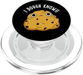 Jeu de mots « I Dough Know Funny Food » PopSockets PopGrip pour MagSafe