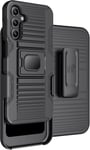 Rugged Case with Stand and Belt Clip Holster Combo Samsung Galaxy A15 5G Phone